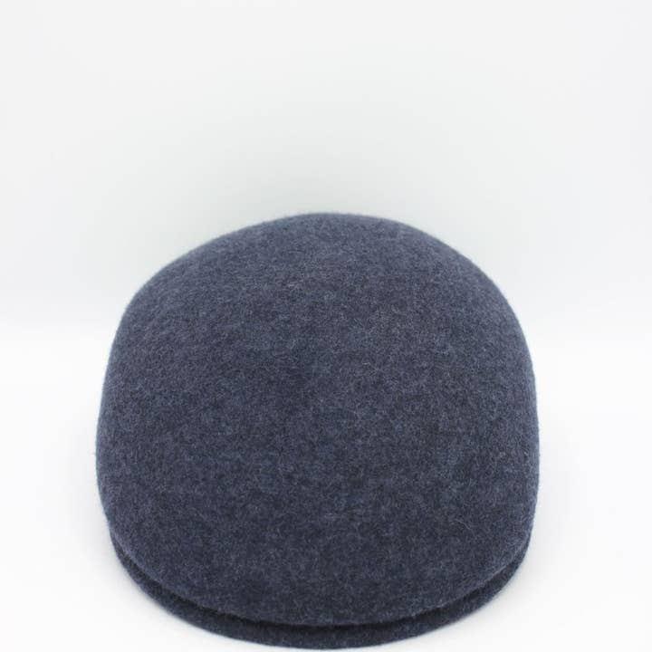 Hologramme Paris - Wholesale Newsboy/Schoolboy Hat - Unisex - Italian classic marl wool bombed cap16
