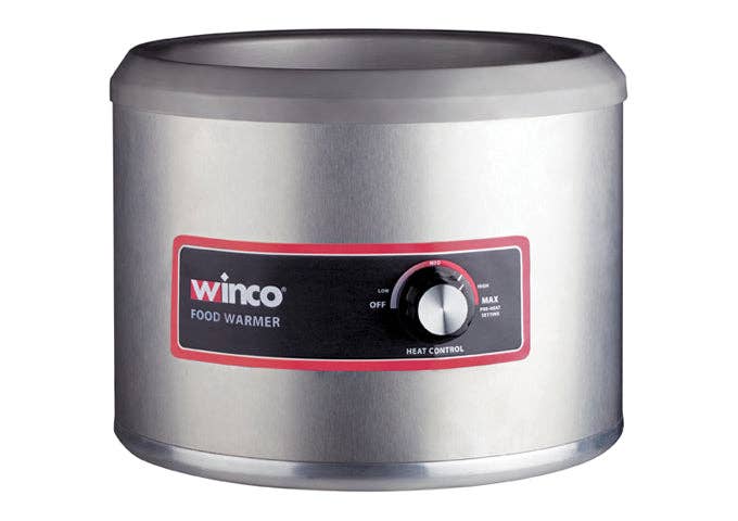 EcoQuality - Wholesale Kitchen Appliance - Electric Round Food Warmer / Cooker - 120V, 550/750W1