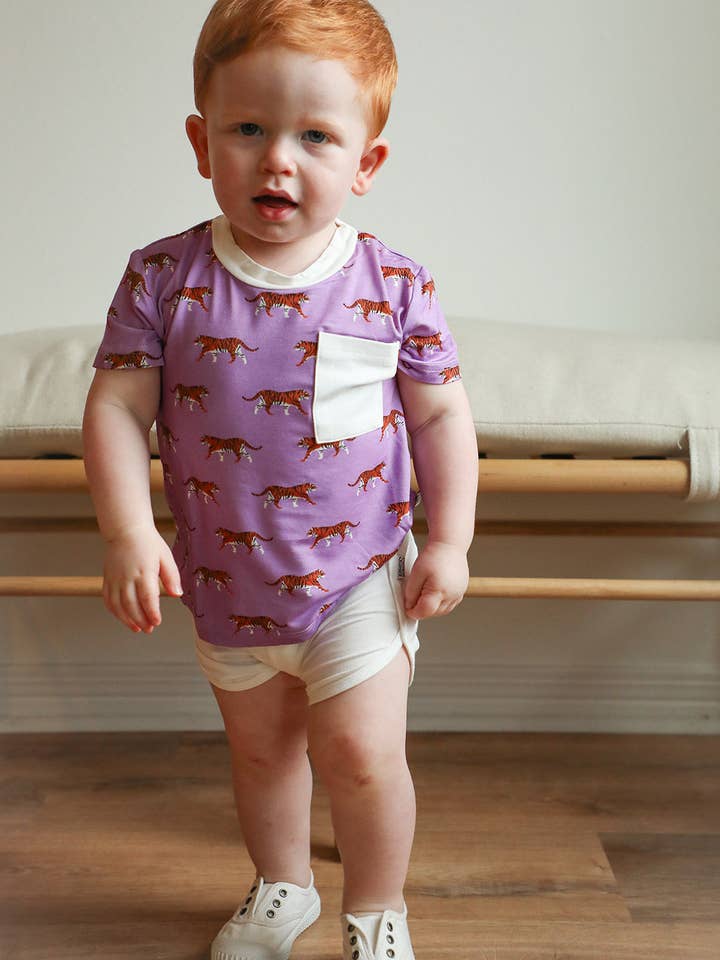 Geaux Bamboo Varsity Short Set - T-shirt & Shorts for wholesale by Southern Slumber