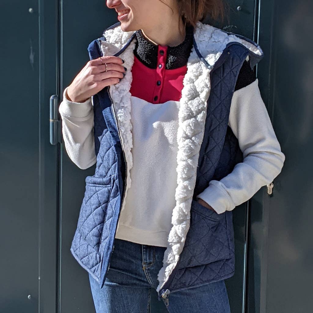 Super Bison - Wholesale Craft Sewing Kit - Happiness Puffer Jacket Pattern from size 32 to 5220