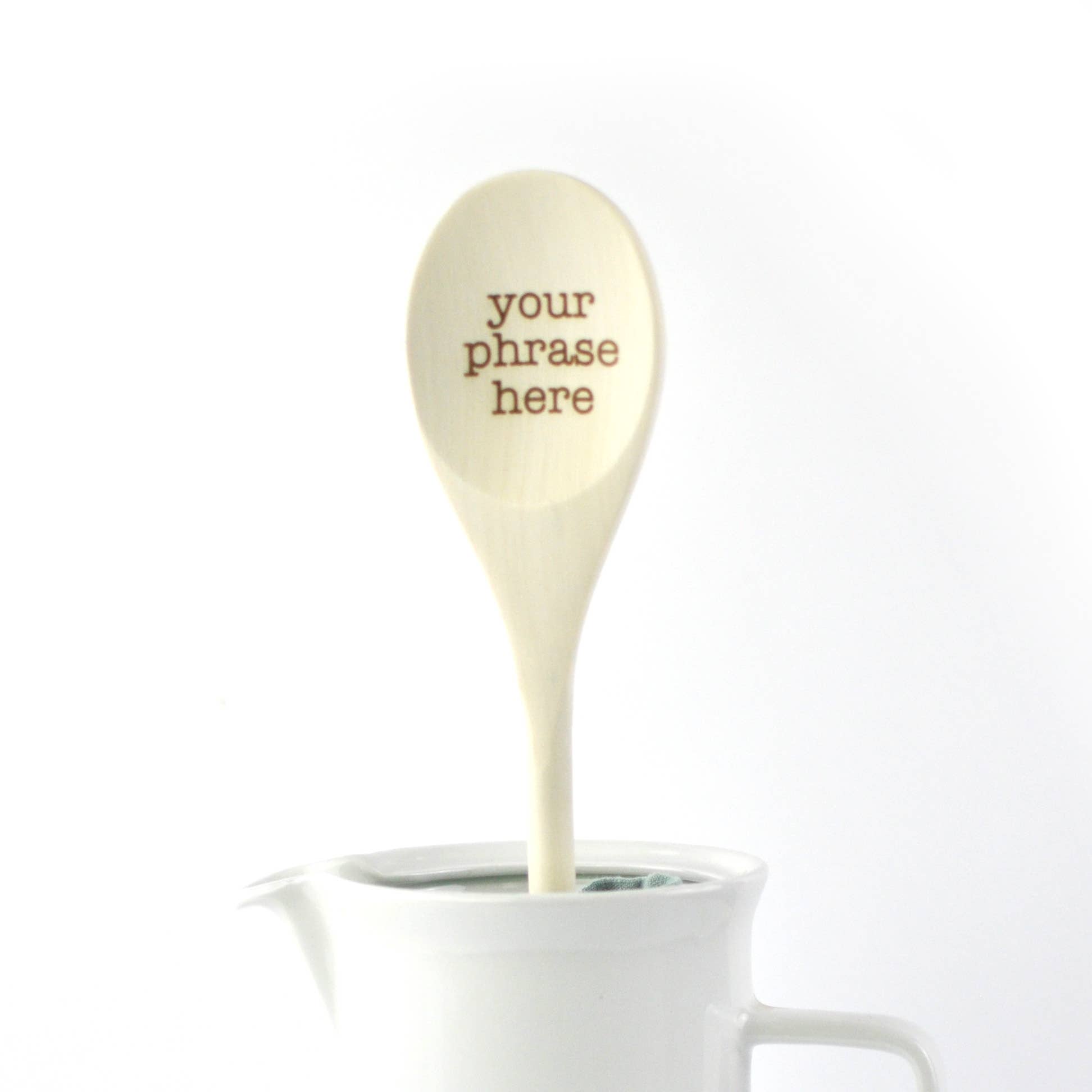Blue Studio Creative - Wholesale Kitchen Spoon - Wooden Spoons With A Custom Phrase - Set of Ten Customized1