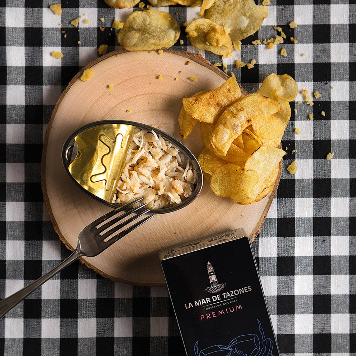 Lata - Wholesale Tinned Fish - La Mar de Tazones Spider Crab Meat Premium3