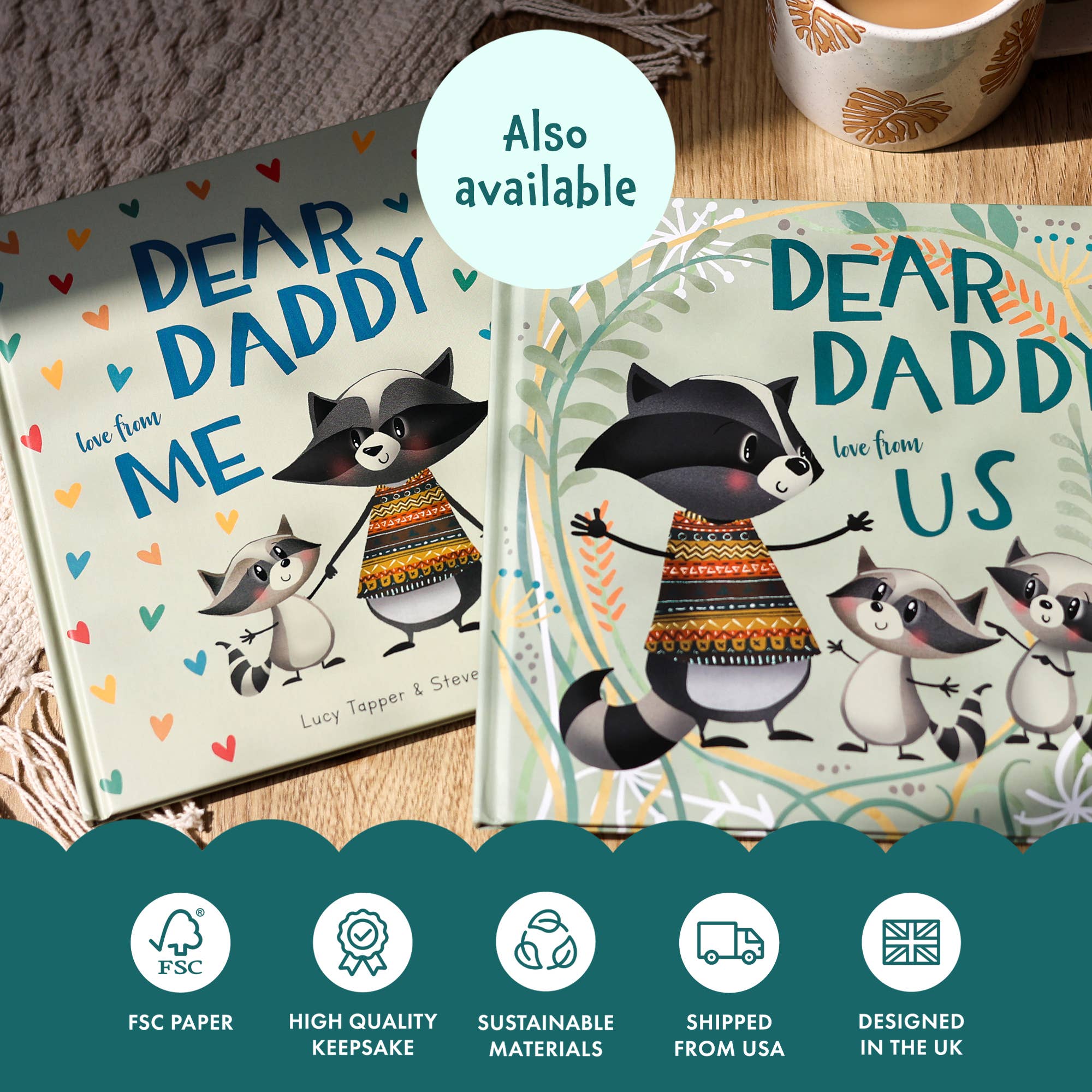 FROM YOU TO ME Gifts - Wholesale Family & Relationships - Dear Daddy Love From Us | Gift Book for Dads | Keepsake Gift5