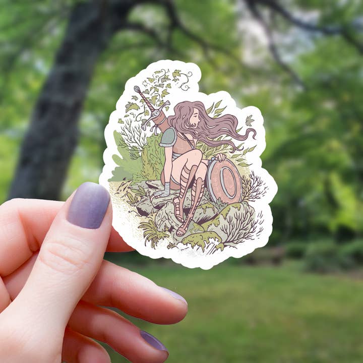 Mimic Gaming Co - Wholesale Sticker - Plant Lady Houseplant Sticker - 3"