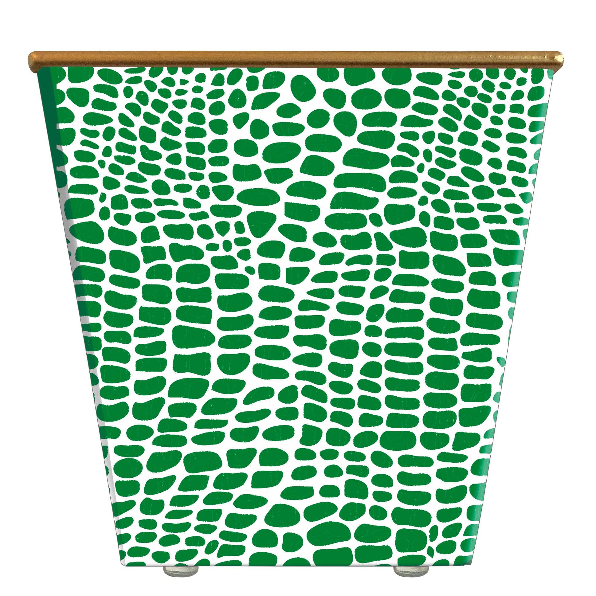 Hedge Farm Candles and Containers – wholesale Plant pot – Alligator Skin Cachepot Container Only2