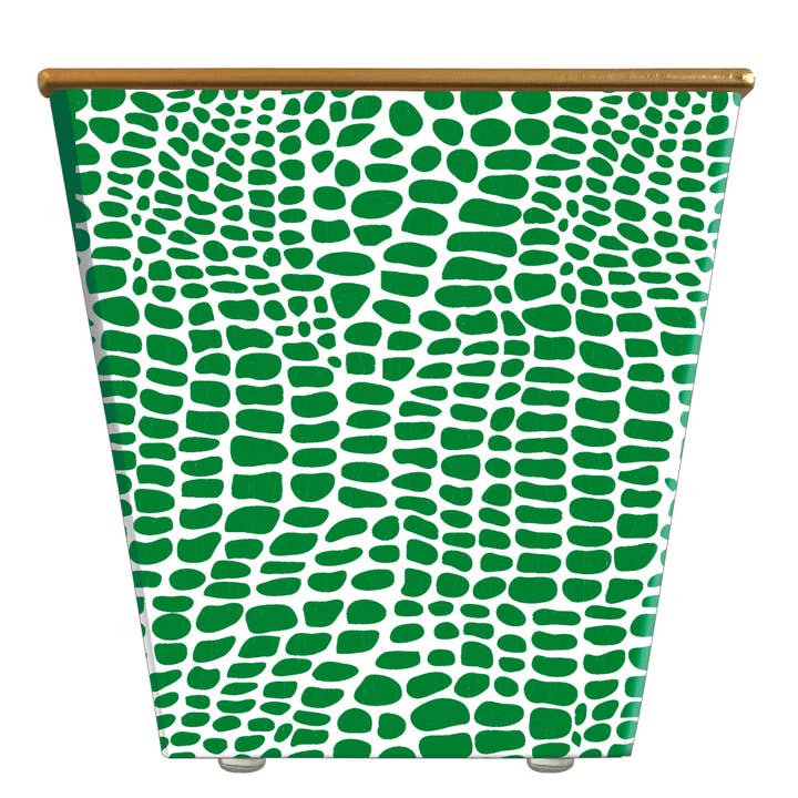 Hedge Farm Candles and Containers – wholesale Plant pot – Alligator Skin Cachepot Container Only2