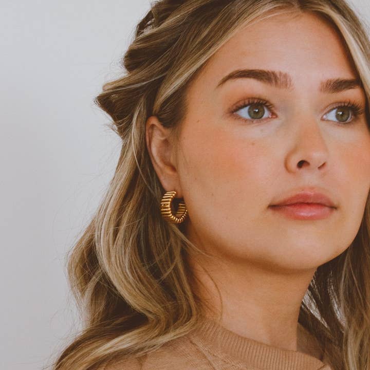 Shop Andi - Wholesale Hoop Earrings - Trendsetter Hoops - Hypoallergenic