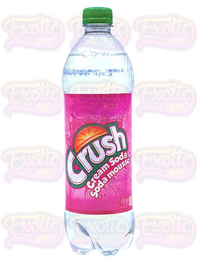Exotic Blvd - Wholesale Soda/Carbonated Drink - Crush Cream Soda Clear3