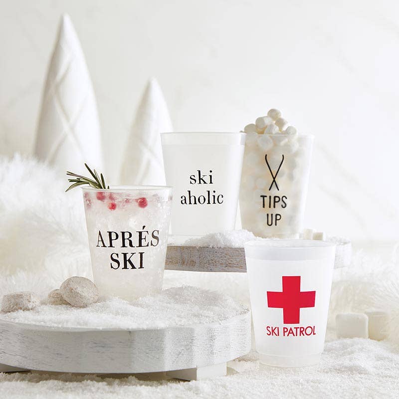Santa Barbara Design Studio by Creative Brands - Wholesale Disposable Cup - Face To Face Frost Cup Set - Apres Ski3