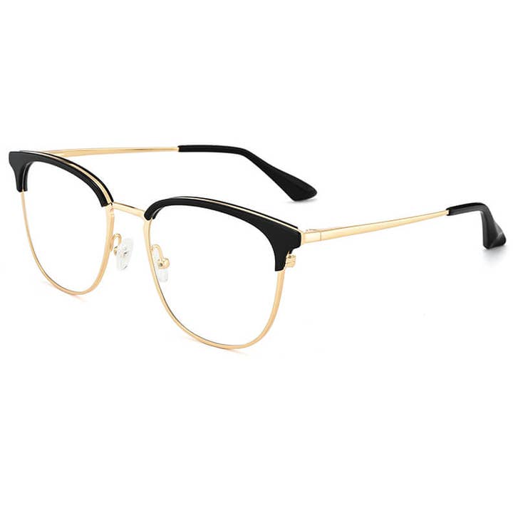 Fashionable Unisex Metal Top-Heavy Eyeglasses for wholesale by Midas Eyewear