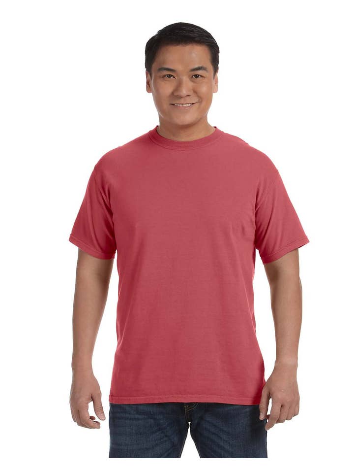 Total Apparel - Wholesale T-Shirt - Unisex - Comfort Colors Garment Dyed Heavyweight Blank T-Shirt C1717