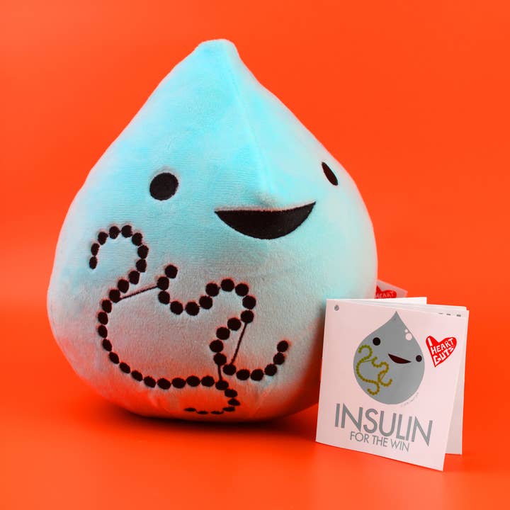 I Heart Guts | Organ Plushies Wholesale - Wholesale Stuffed/Plush Toy - Kids & Baby - Insulin Plush - Insulin For The Win