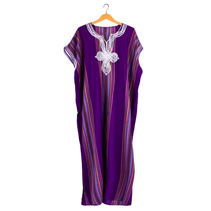 King Of Handmade – Kaftan - Mulher por atacado – Kaftan Marroquino Praia em Várias Cores, Vestido Feminino de Verão Tamanhos P a G6