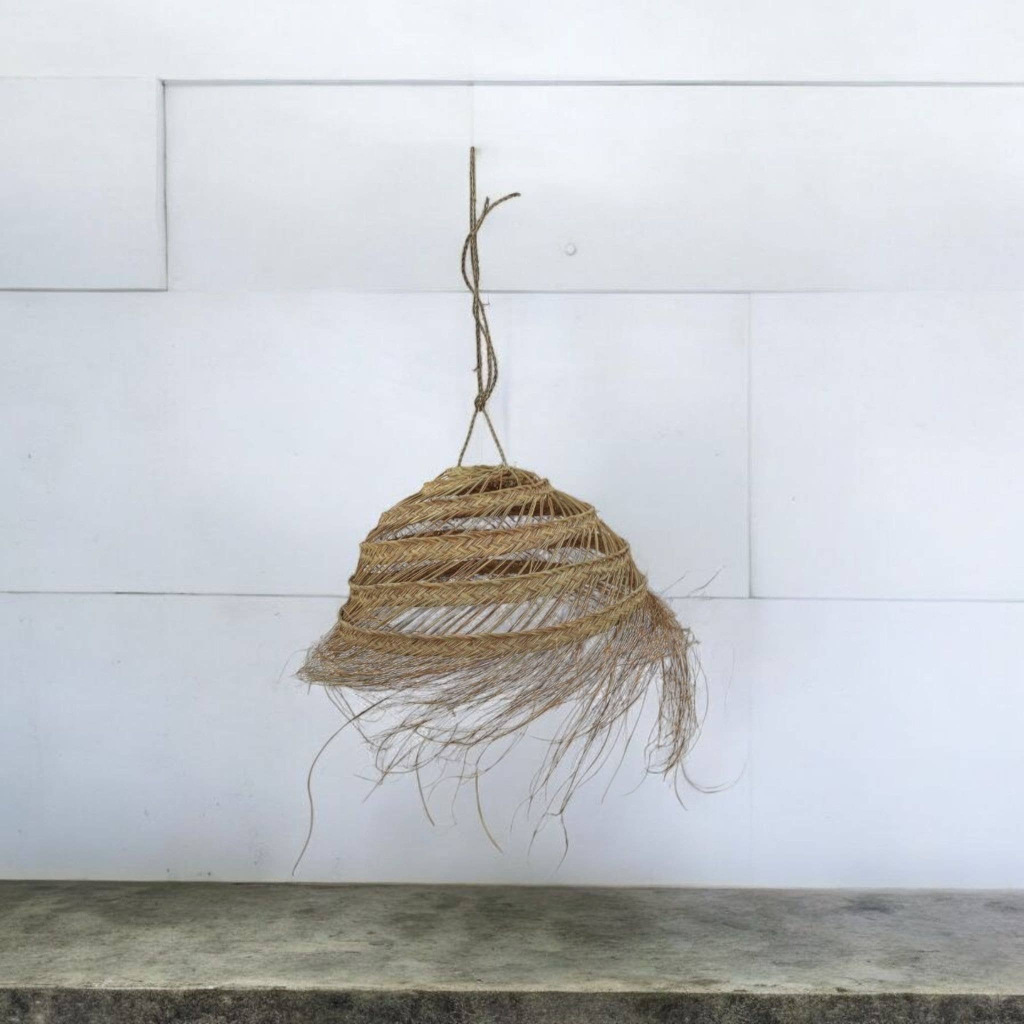 Berberparadise – Engroshandel Lampeskærm – Halm lampeskærme, rattan flettet vedhæng lys