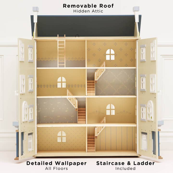 Le Toy Van, Inc. - Wholesale Doll Accessory Kit - Kids - Palace Wooden Dolls House2