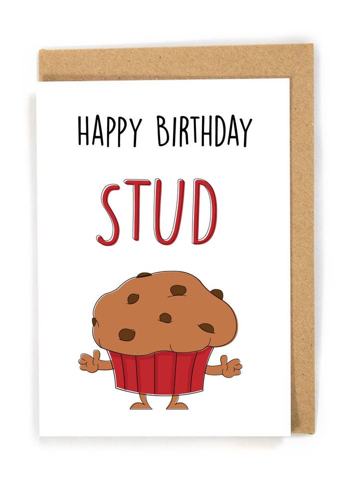 Funny Birthday Card for wholesale by DensenDesign