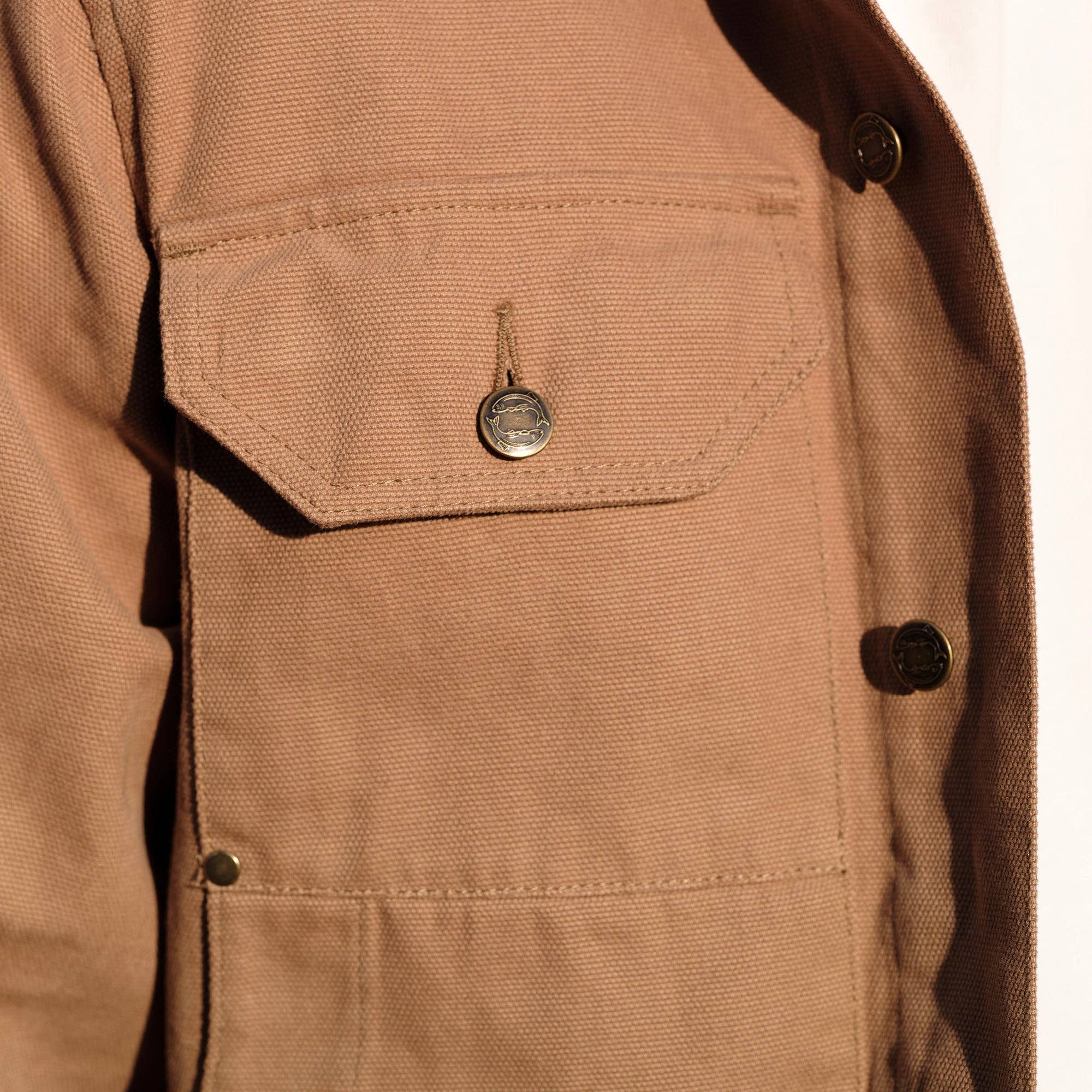 Yarmouth Oilskins - Wholesale Jacket - Men's - The Drivers Jacket - Khaki1