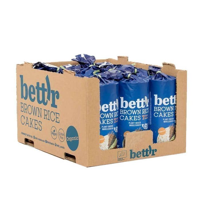 Smart Organic – Großhandel Cracker – Braune Reiskuchen 7 Super Seeds, Bio, Bett'r, 120g1