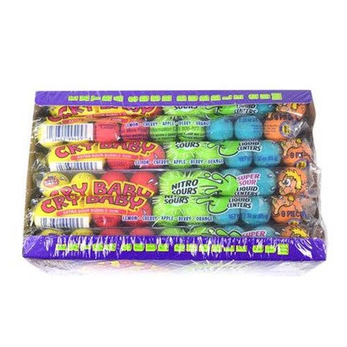 I Got Your Candy - Venta al por mayor Chicles - Goma de mascar Cry Baby Sour Nitro, 24 unidades