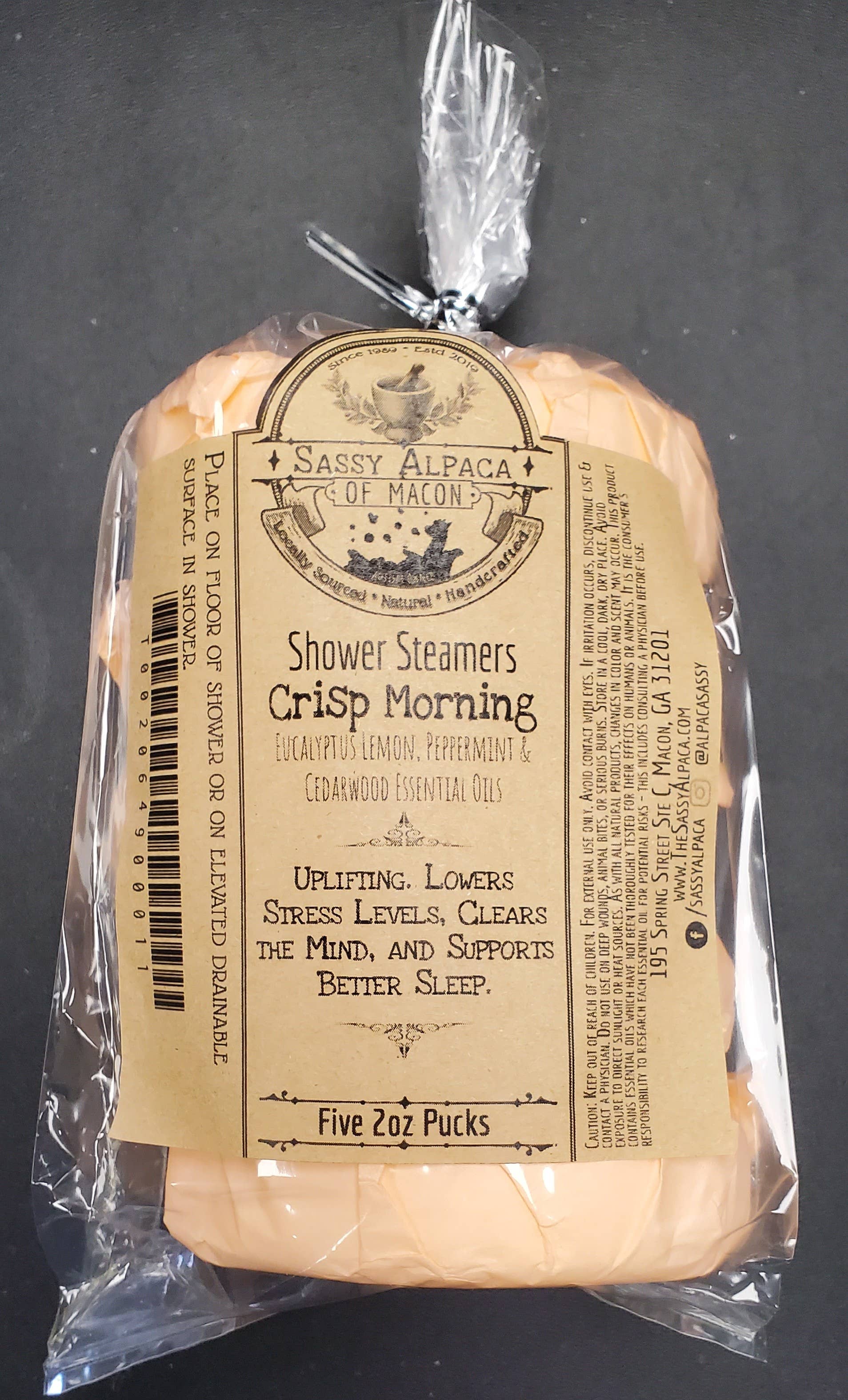 The Sassy Alpaca - Vente Bombe de douche/galet bien-être pour la douche - Pastille effervescente pour douche21