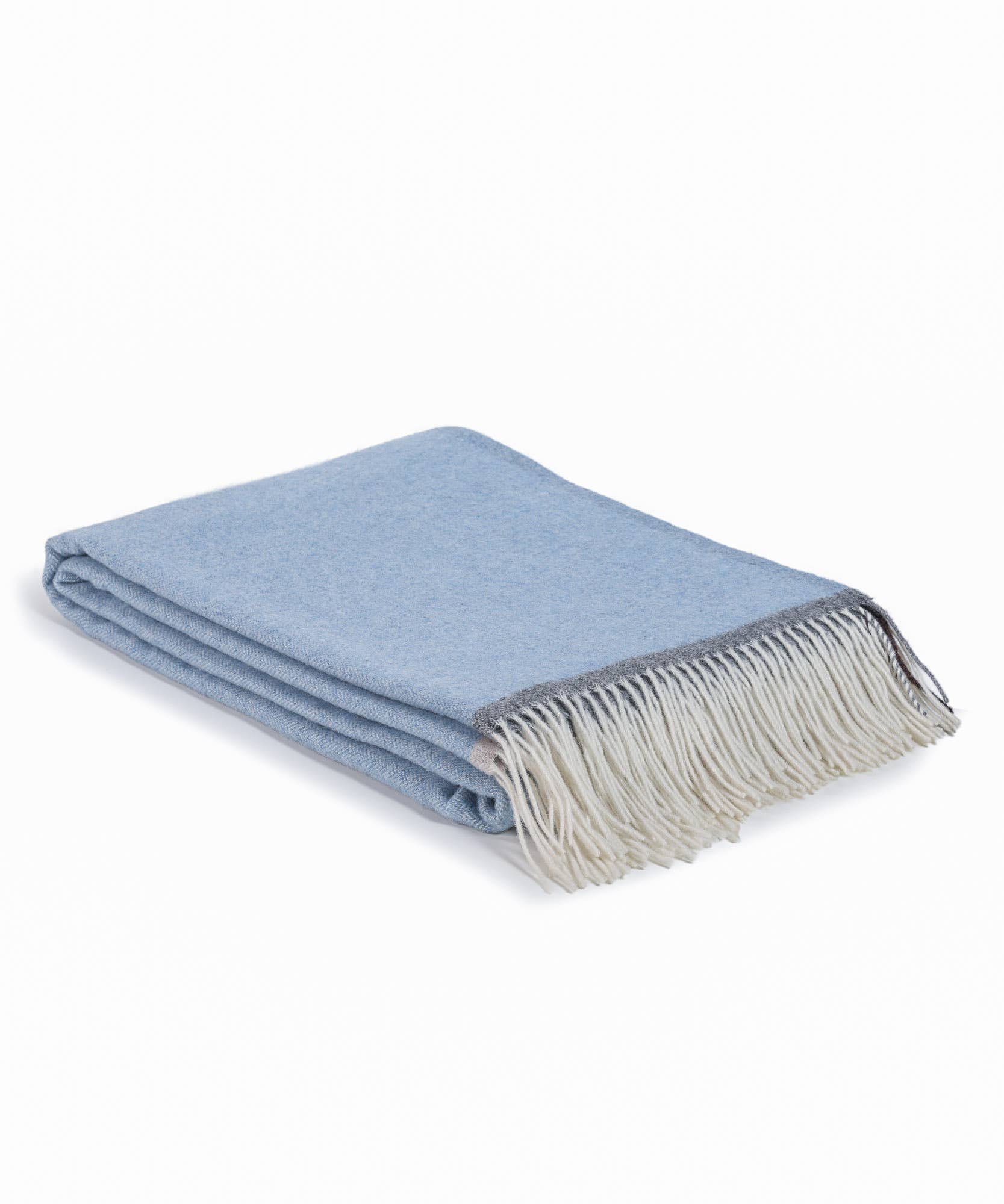 MoST - Wholesale Throw Blanket - Merino/cashmere Throw Blanket MILANO - blue3