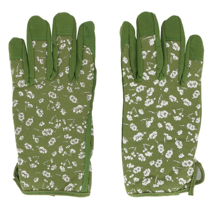 Print Gardening Gloves - Medium for wholesale by Esschert Design USA