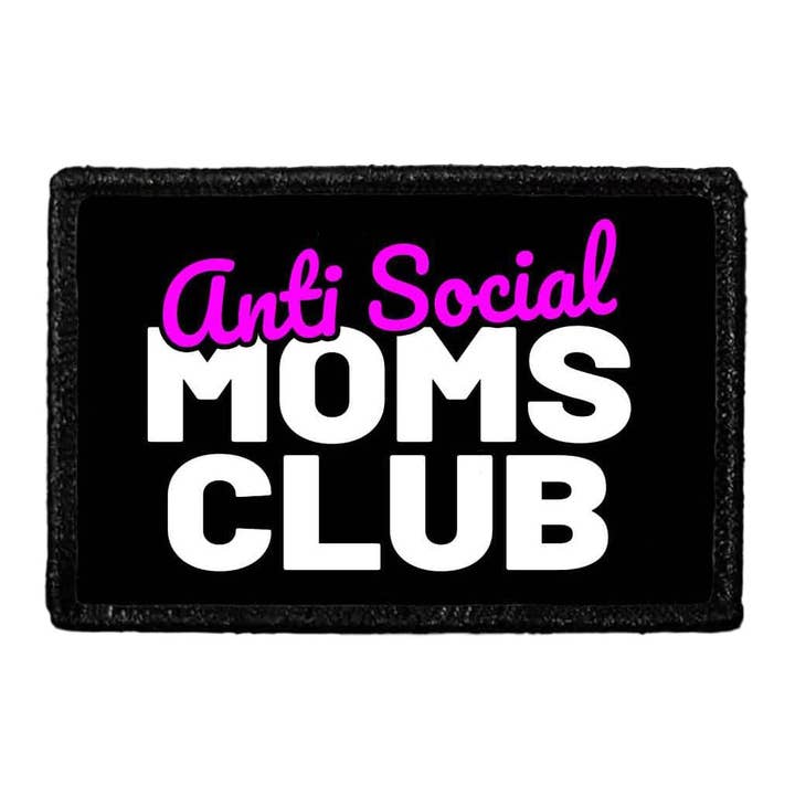 Anti Social Moms Club - Avtagbar lapp för wholesale av Pull Patch