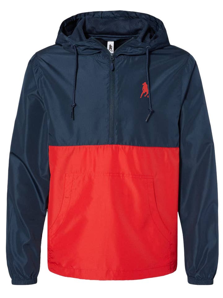 Veste coupe-vent légère à fermeture éclair à quart Ronaldinho OBruxo pour la vente par DRYWORLD