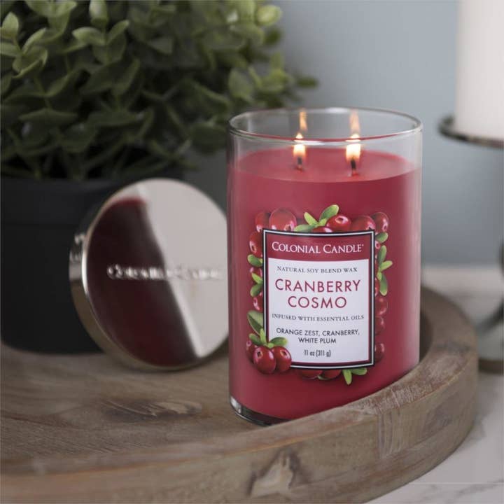 Colonial Candle DE - Wholesale Jar/Filled Candle - Cranberry Cosmo 311G Scented Candle3