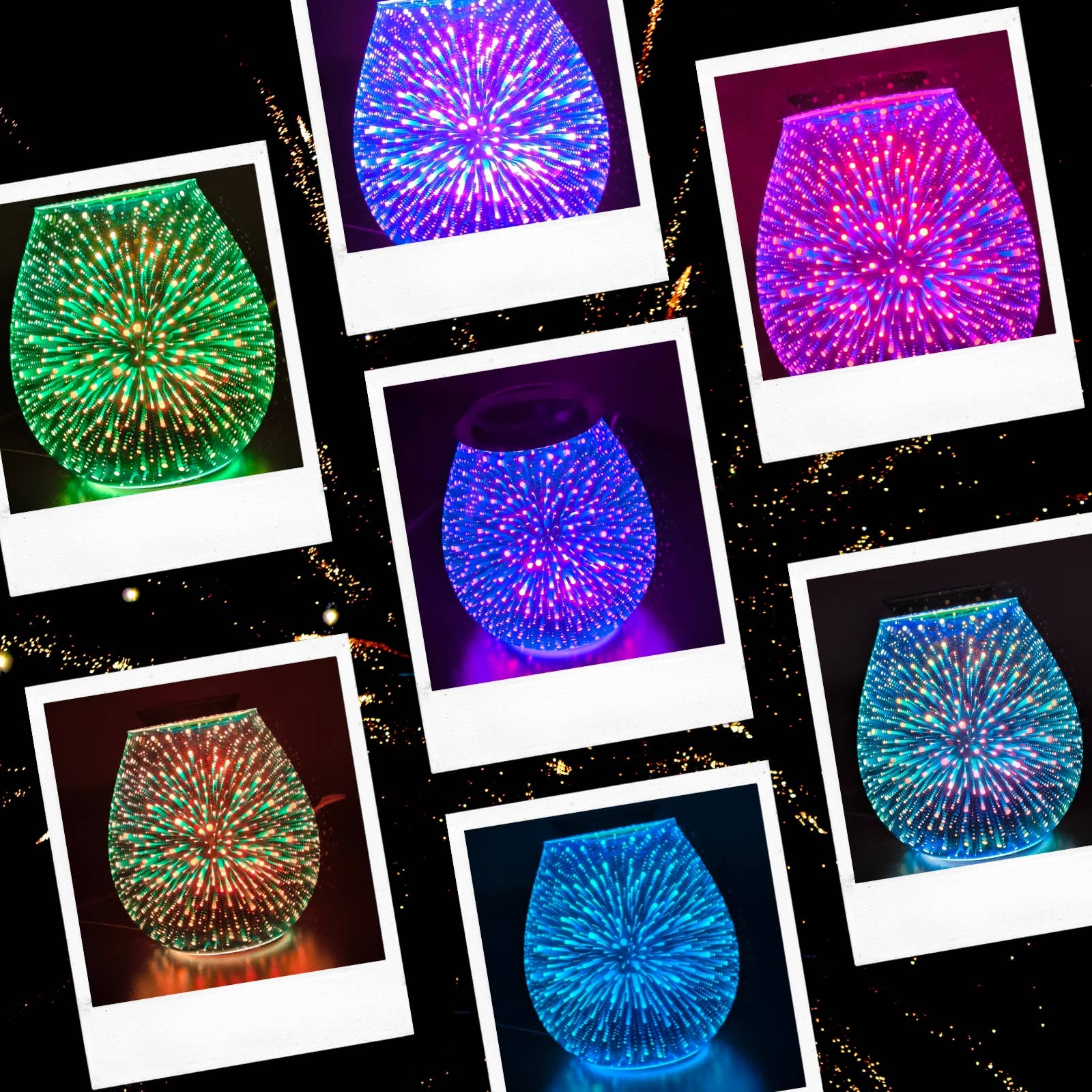 Zen'Arôme - Wholesale Oil Warmer - Calorya No. 6 Burner Lamp for Melts and Scented Wax17