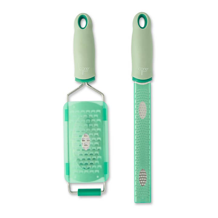 Core Home - Wholesale Grater - 2pc Zester/Grater Set - Colorblock - PKM/CRW