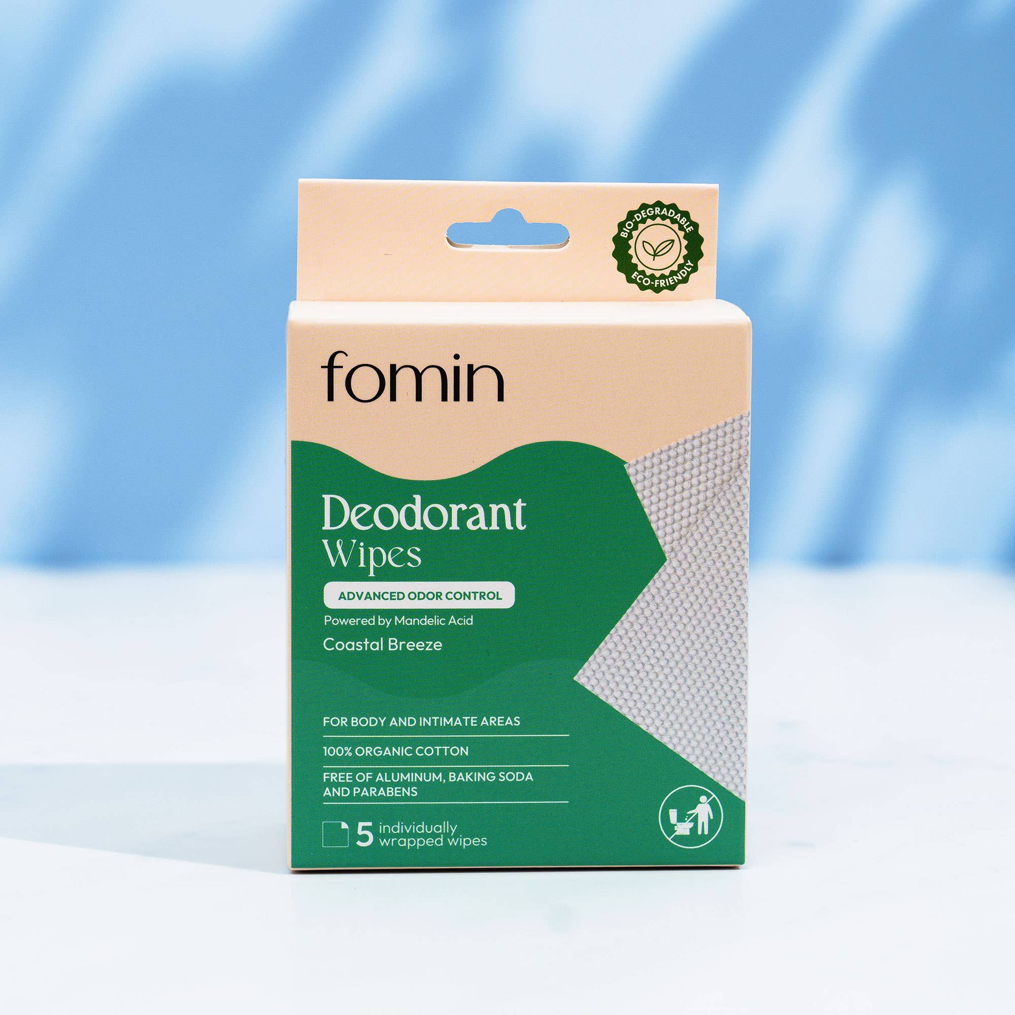 Fomin - Wholesale Face & Body Wipes - Acidified Deodorant Wipes5
