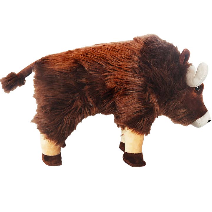 Texas Toy Distribution – wholesale Stuffed/plush toy – Kids & baby – Musk Ox Plush 12" Stuffed Animal