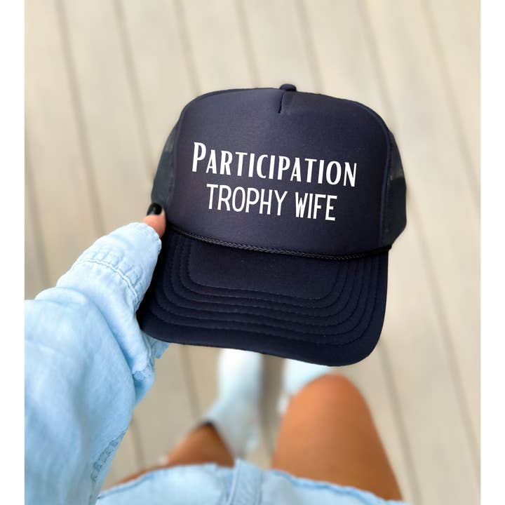 Otto Trucker Hat - Participation Trophy Wife for wholesale by Whiskey Bent Co.