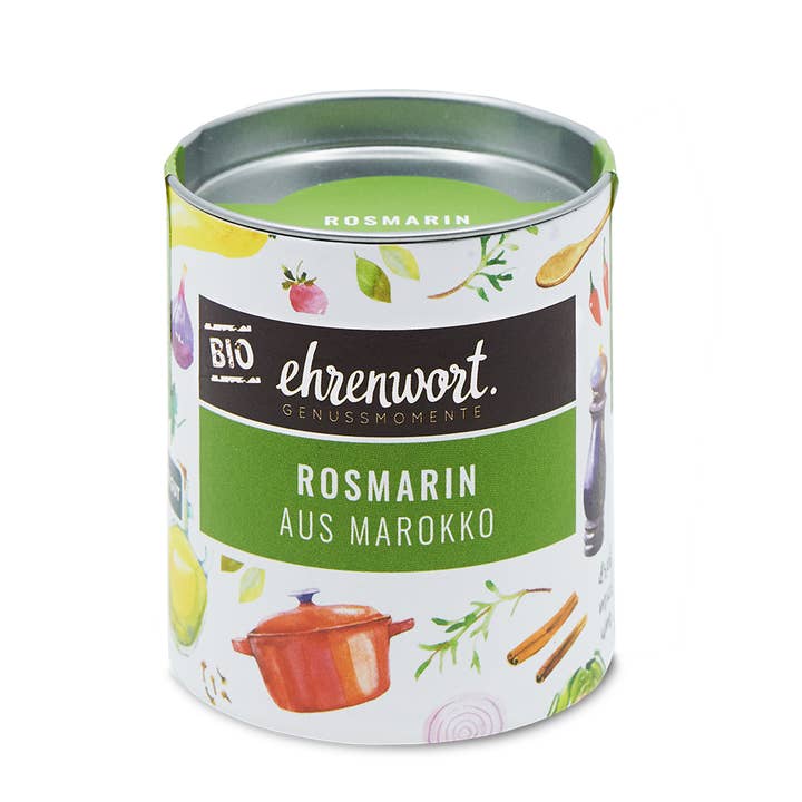 Rosmarino biologico del Marocco per la vendita all'ingrosso da parte di ehrenwort. Genussmomente