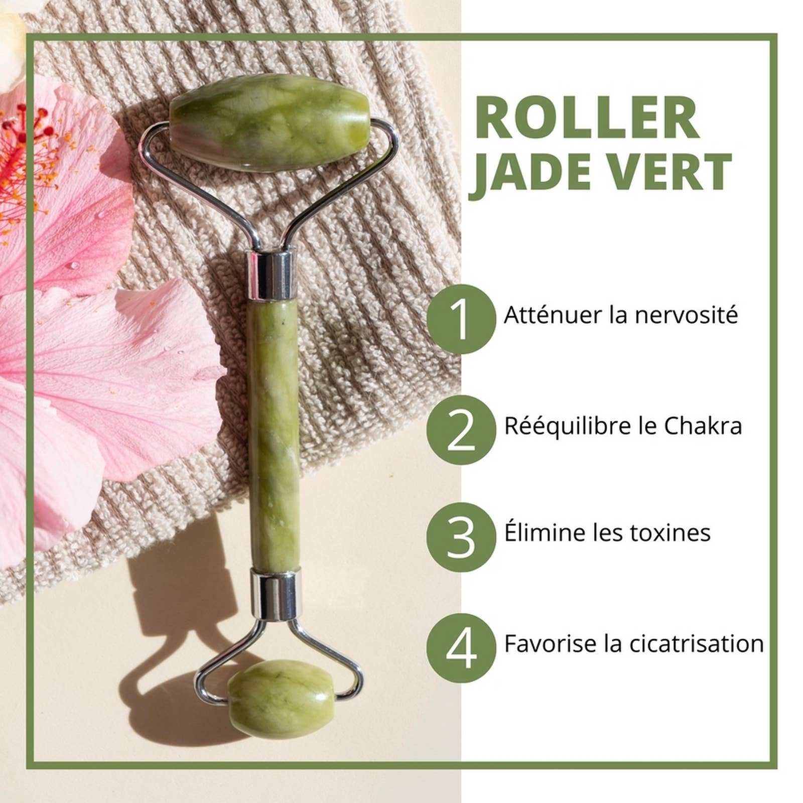 Zen'Arôme - Wholesale Gua Sha-roller - Natuurlijk stenen gezichtsmassagehulpmiddelen | 10 modellen39