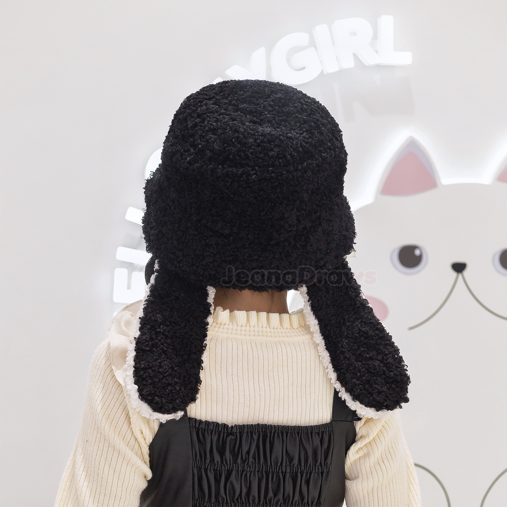 JeanaDraws - Wholesale Bucket Hat - Women's - Bunny Ear Bucket Hat8