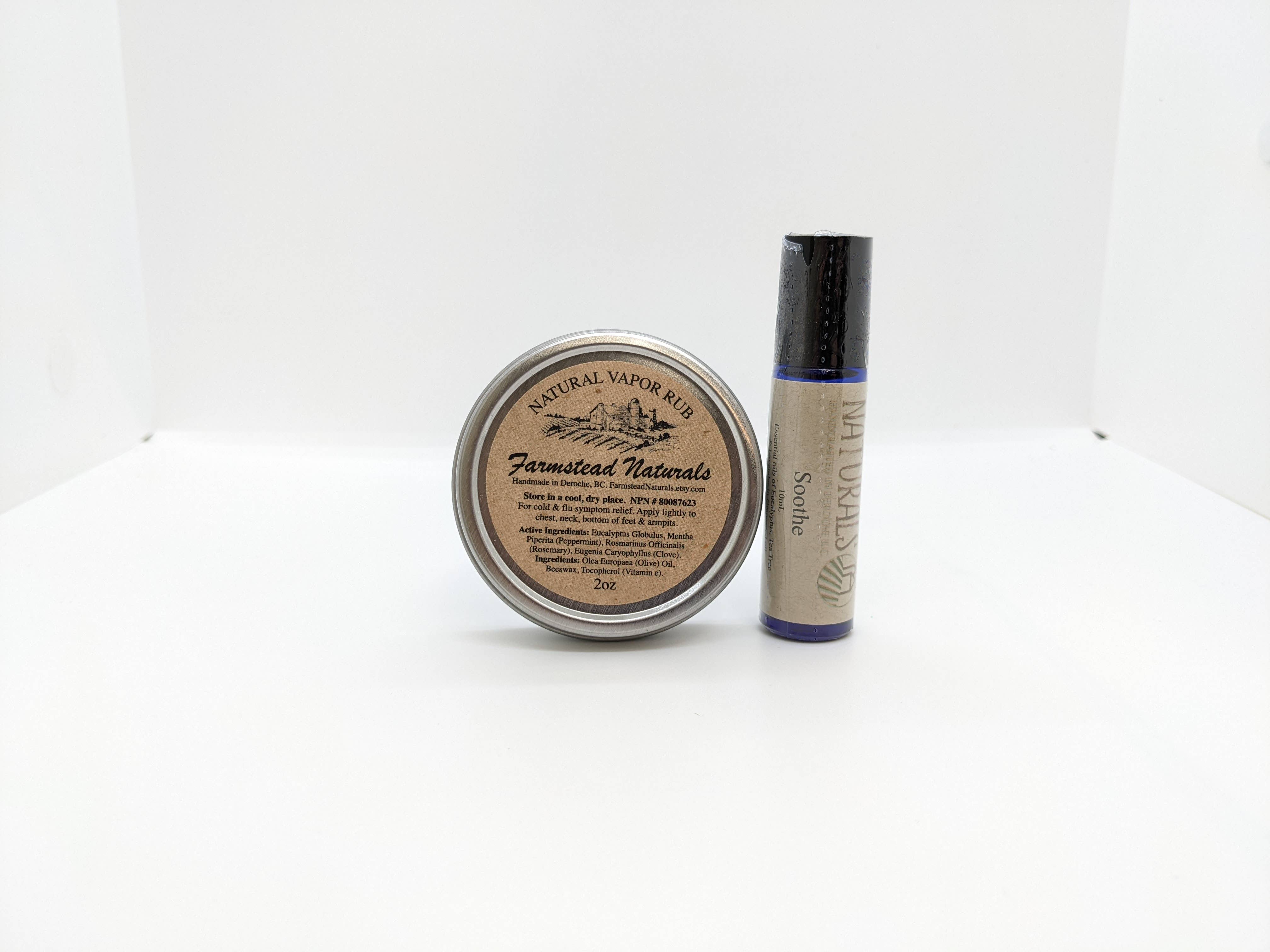 Farmstead Naturals - Wholesale Healing Salve/Balm/Cream - Cold & Flu Set - Bulk - Farmstead Naturals1