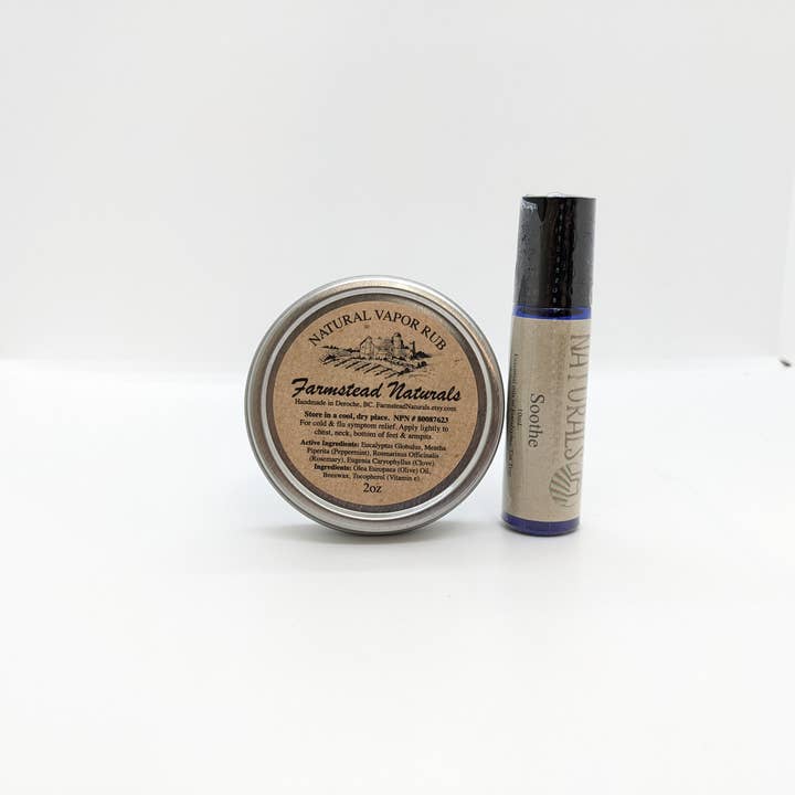 Farmstead Naturals - Wholesale Healing Salve/Balm/Cream - Cold & Flu Set - Bulk - Farmstead Naturals1