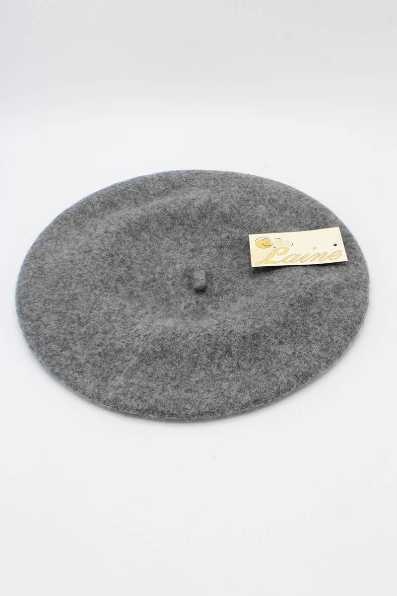 Hologramme Paris - Vendita all'ingrosso Basco - Unisex - Berretto classico in pura lana101