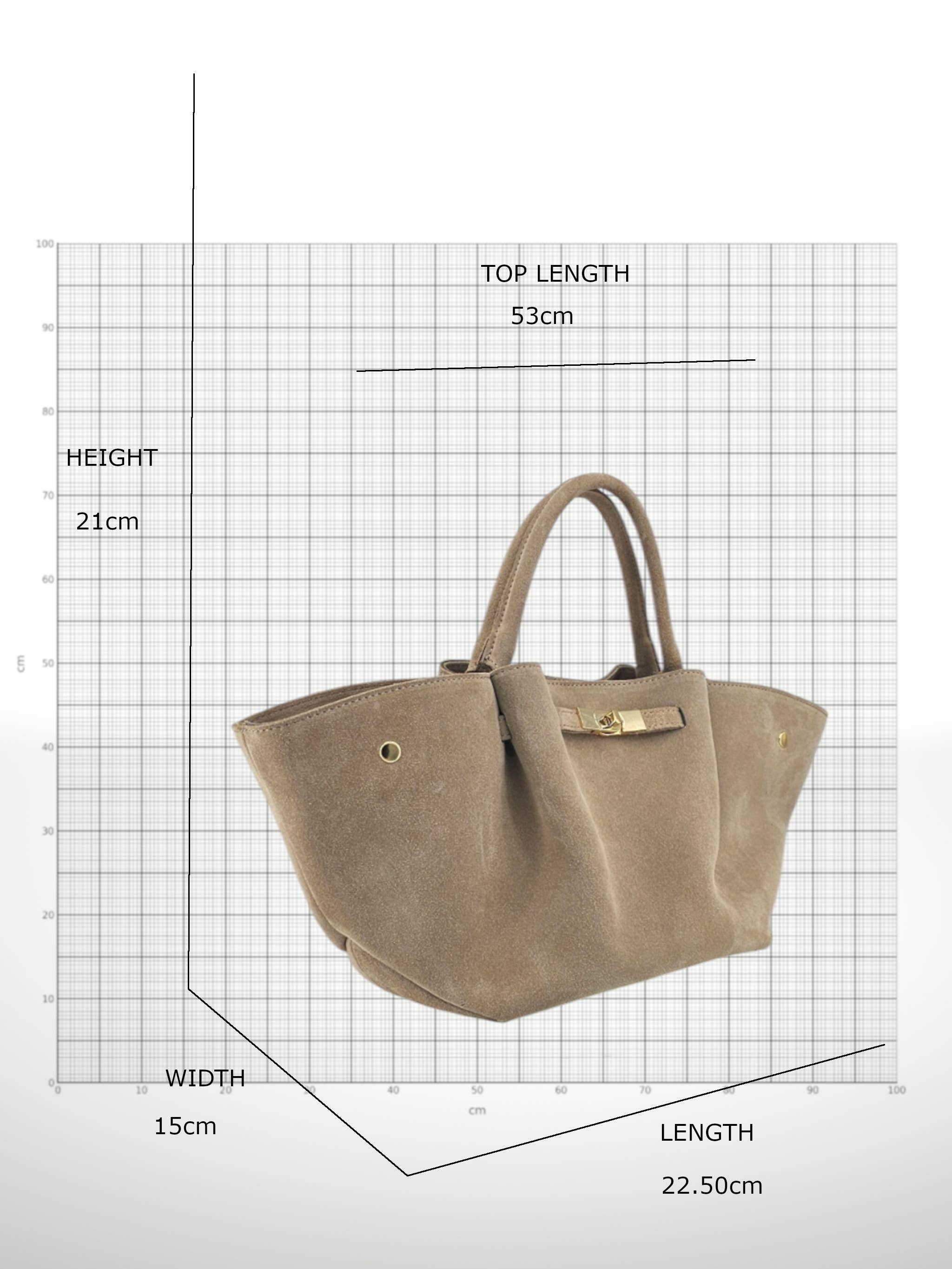 ITALIAN'S LEATHER – Großhandel Henkeltasche – Damen – Iklana Wildledertasche 25030816