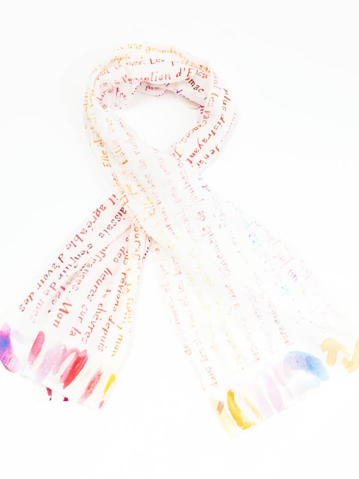 Sciarpa color pastello - Buongiorno tristezza per la vendita all'ingrosso da parte di Bleu tango