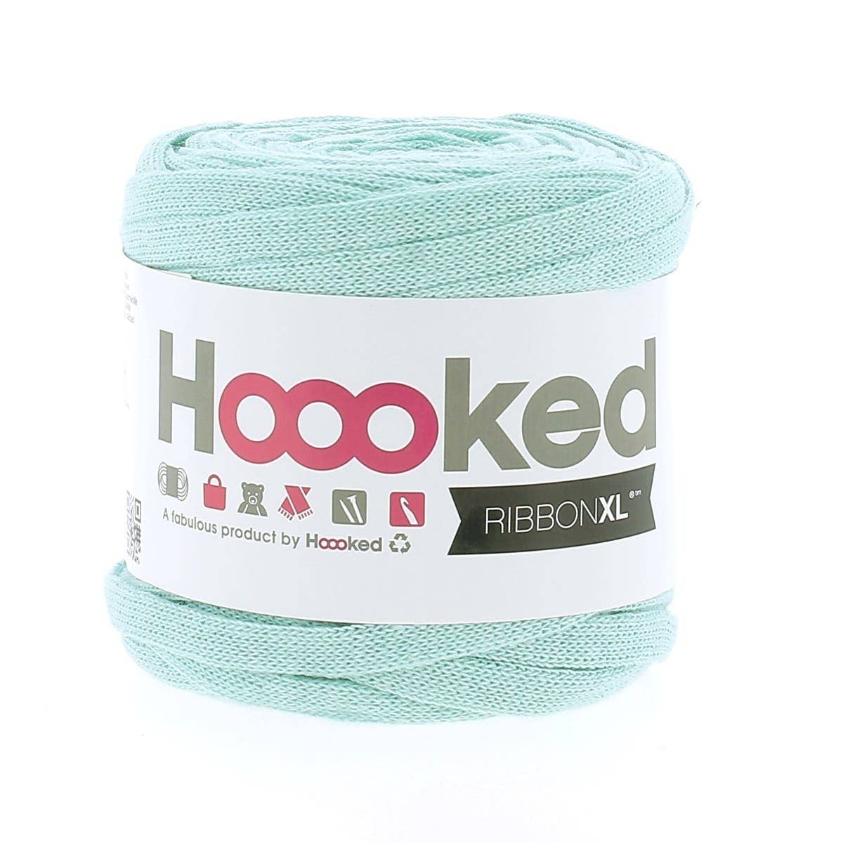Hoooked Yarns - Vendita all'ingrosso Lana - Filo di tessuto riciclato Ribbon XL 125 g59
