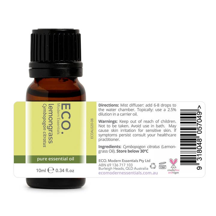 ECO. Modern Essentials - Wholesale Essential oil - Lemongrass Pure Essential Oil3