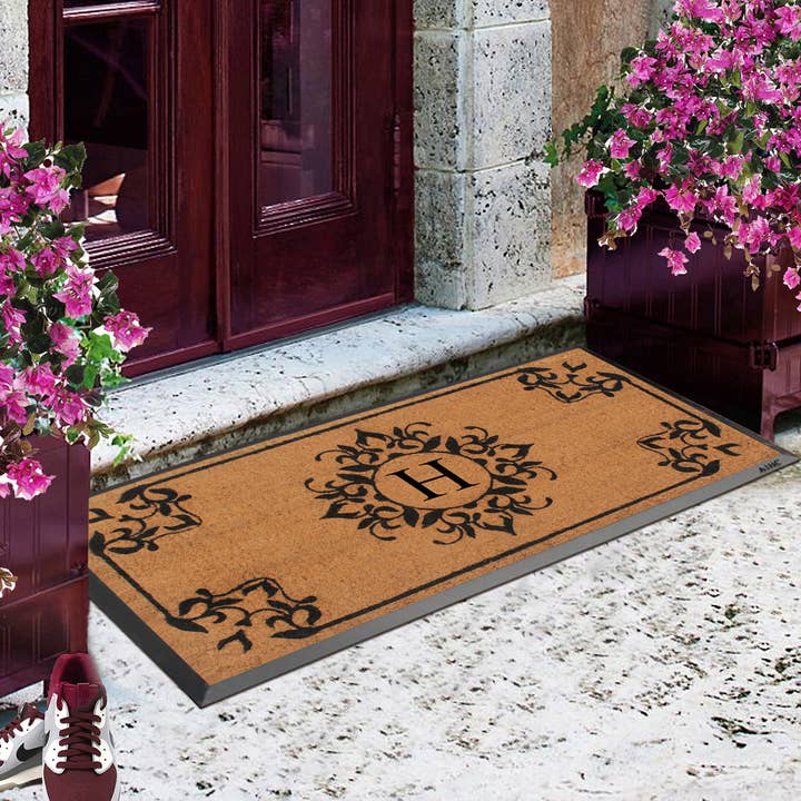 A1 home collections - Wholesale Door Mat - A1HC Natural Coir & Rubber Heavy Duty Monogrammed Doormats7