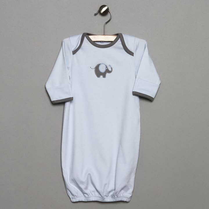 VESTIDO ELEFANTE DULCE AZUL/GRIS SEV-019 para venta al por mayor de Hug Me First