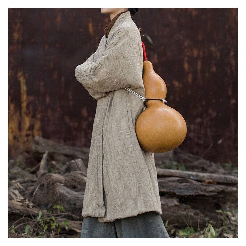 Sheer Trend – Großhandel Mantel - Damen – Langer, verdickter Baumwollmantel im Vintage-Stil4