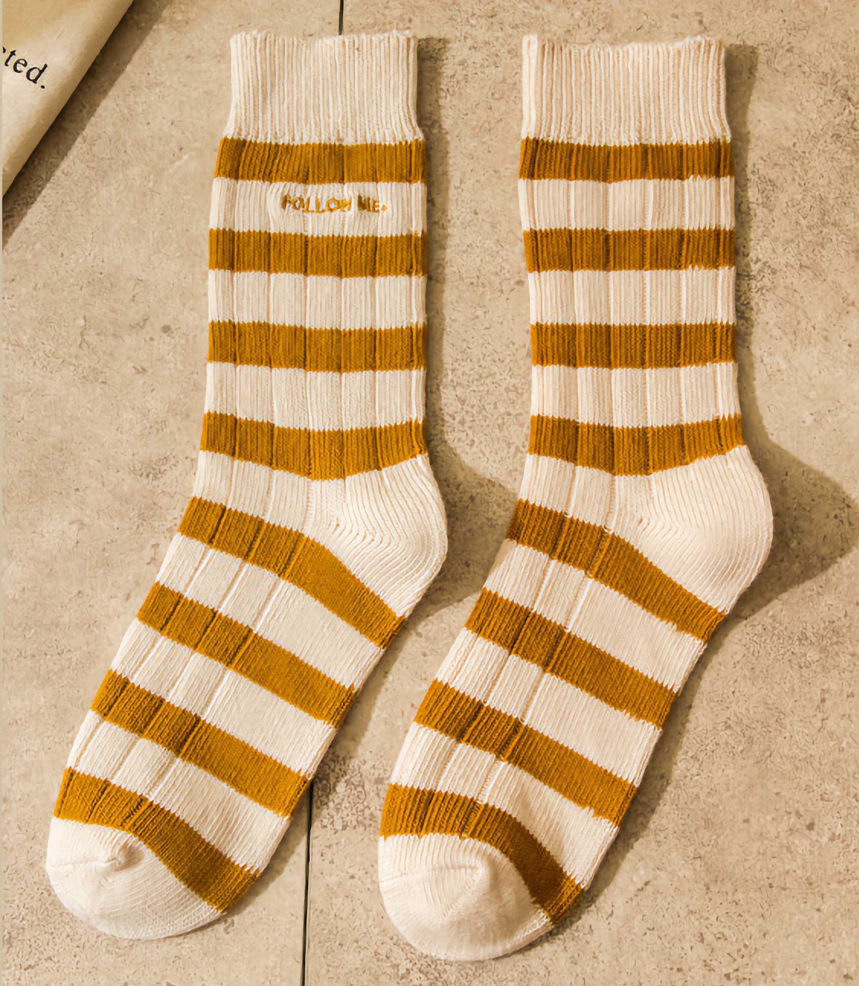 Happy Knits – wholesale Socks – Unisex – Unisex Vintage Stripes - Classic Striped Socks for Everyone0