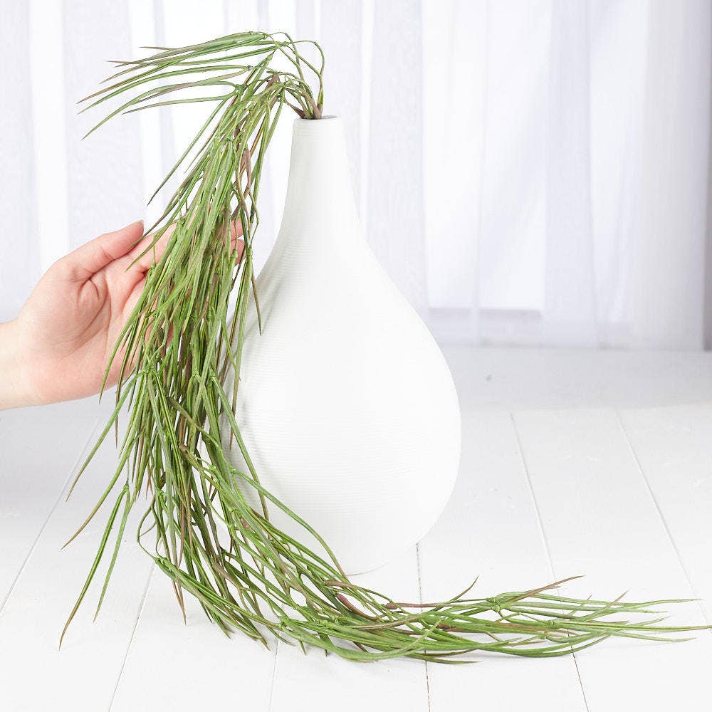 Factory Direct Craft - Wholesale Artificial flowers - 35"  Cascading Faux Juncus Rush Grass Bush - Select Color3