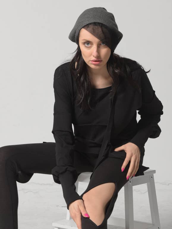 Oversize Long Sleeve Top for wholesale by Metamorphoza